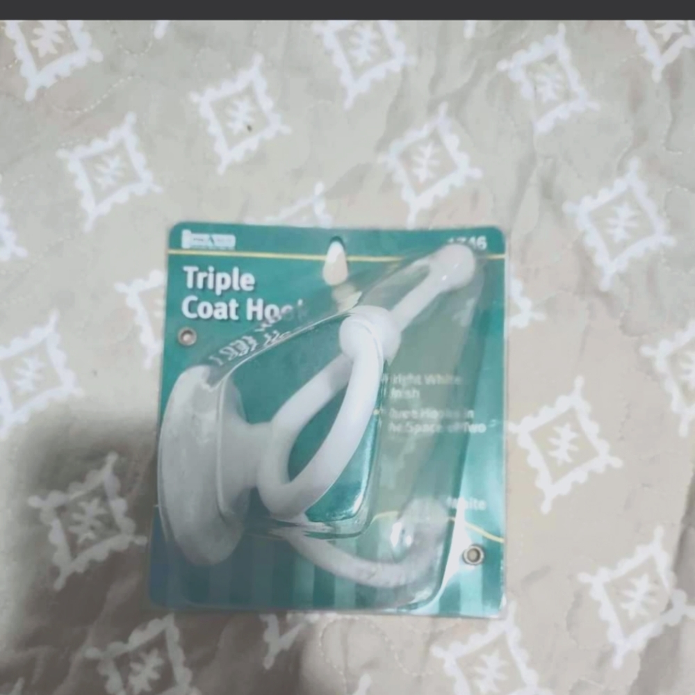Triple Coat Hook